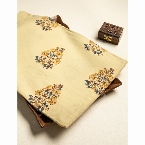 COTTON HANDBLOCK PRINTED FABRIC