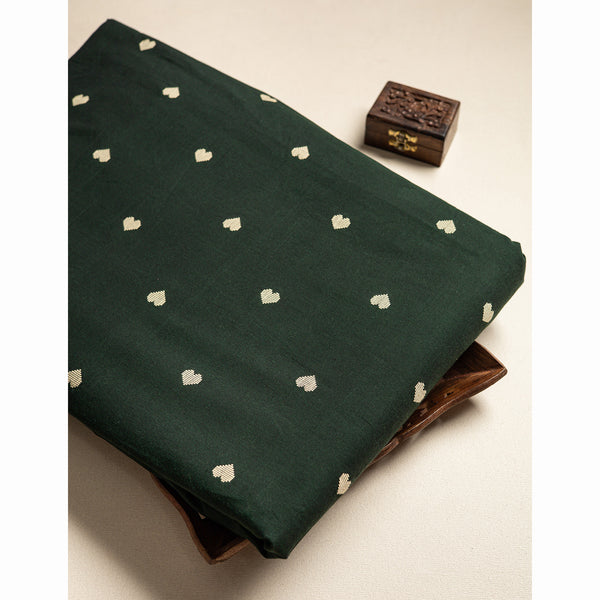 PURE MERCERISED COTTON HANDLOOM FABRIC