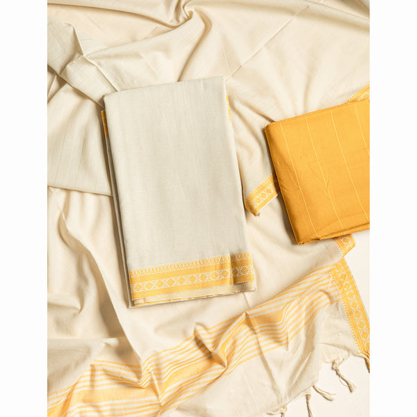 COTTON 3 PIECE SUIT SET