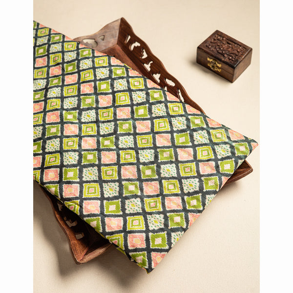 SEMI TUSSAR SILK FABRIC