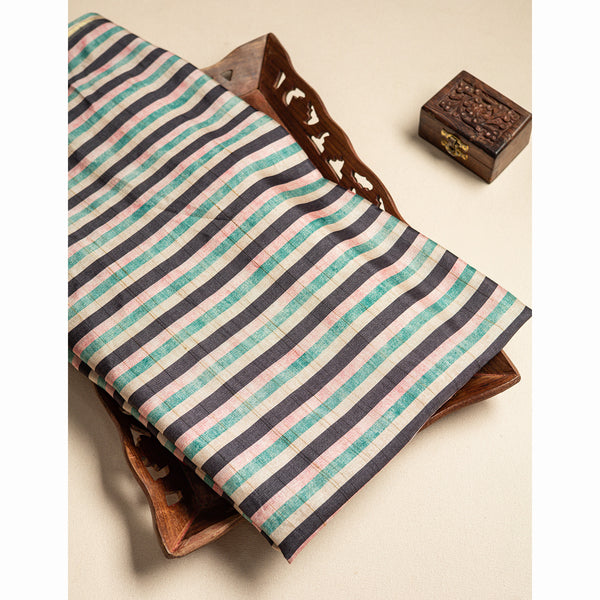 SEMI TUSSAR SILK FABRIC