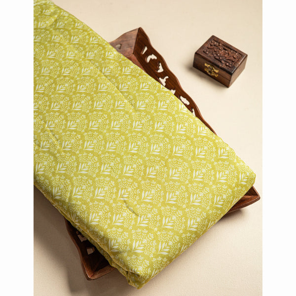 PURE MUL CHANDERI PRINTED FABRIC