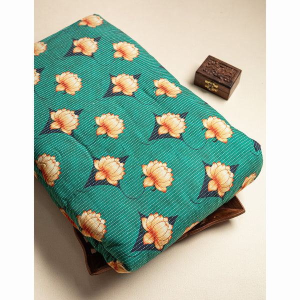 COTTON KANTHA PRINTED FABRIC