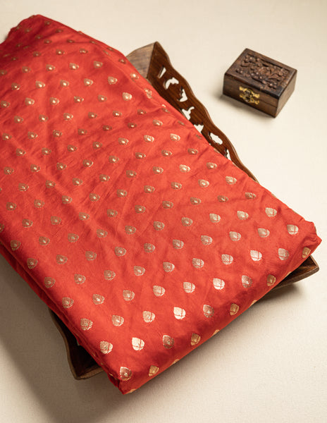 BROCADE SILK BUTTA FABRIC