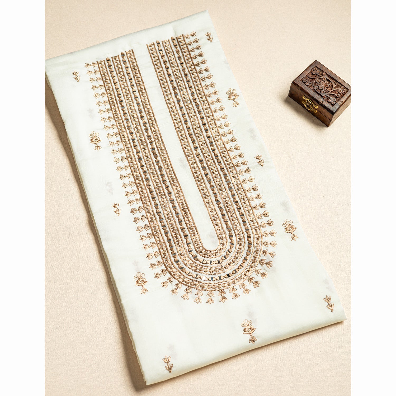 ANVAYA MEN'S PRE-CUT KURTA FABRIC