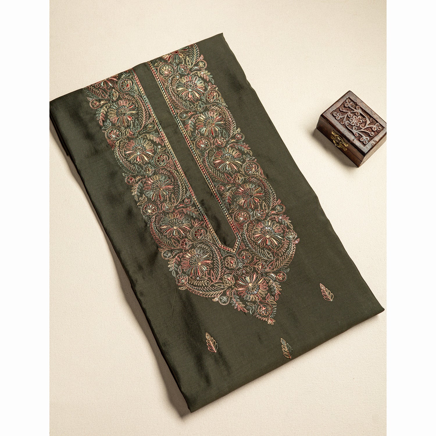 ANVAYA MEN'S PRE-CUT KURTA FABRIC