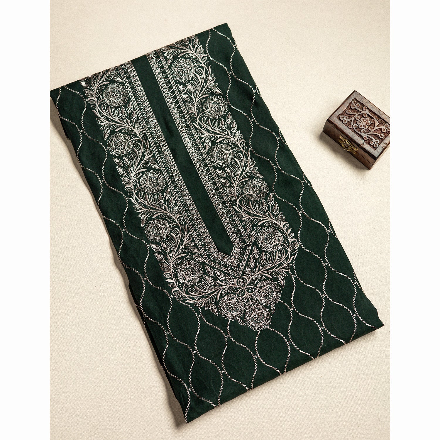 ANVAYA MEN'S PRE-CUT KURTA FABRIC