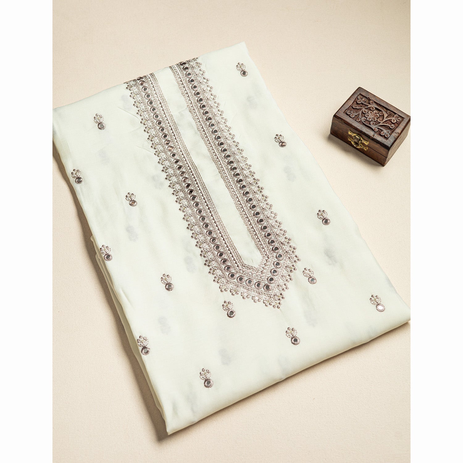 ANVAYA MEN'S PRE-CUT KURTA FABRIC