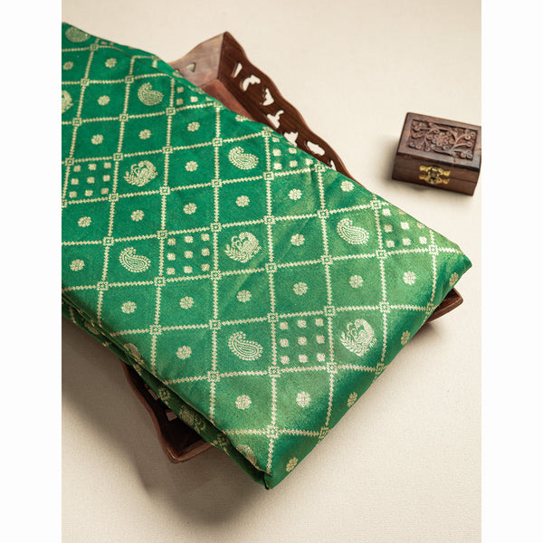 SEMI TISSUE BROCADE FABRIC