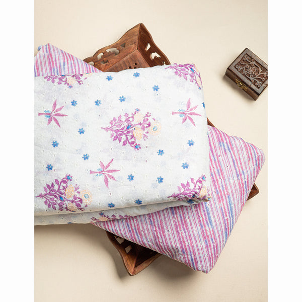 COTTON SCHIFFLI PRINTED FABRICS