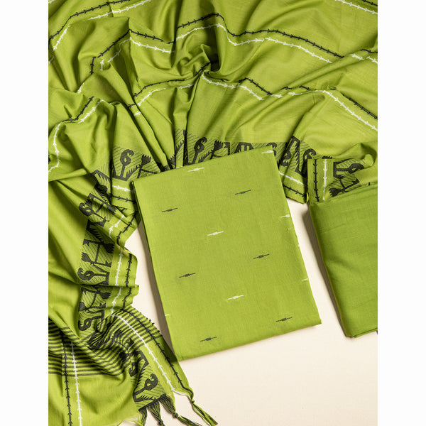 COTTON JAMDHANI SUIT SET