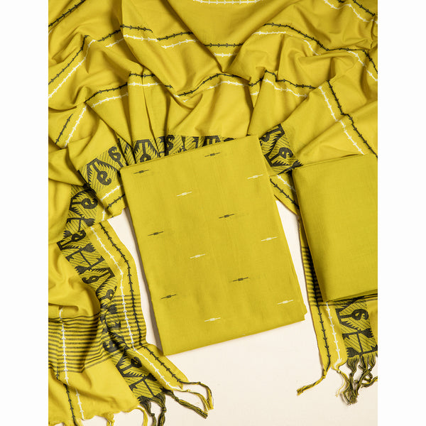 COTTON JAMDHANI SUIT SET