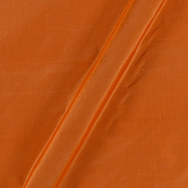 Plain Silk Rust Orange Colour Fabric freeshipping - SourceItRight