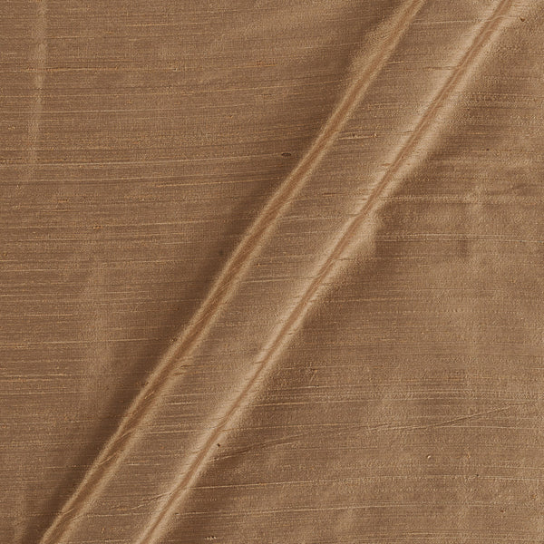 95 gm Pure Handloom Raw Silk Sand Gold Colour Fabric freeshipping - SourceItRight