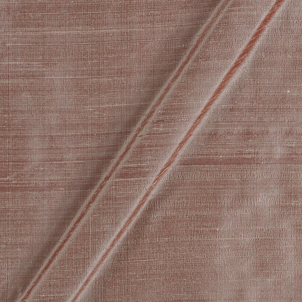 95 gm Pure Handloom Raw Silk Rose Gold Colour 43 Inches Width Fabric freeshipping - SourceItRight
