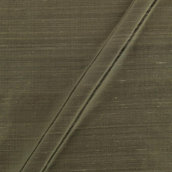 95 gm Pure Handloom Raw Silk Slate Green Colour Fabric 1071W Online -  SourceItRight