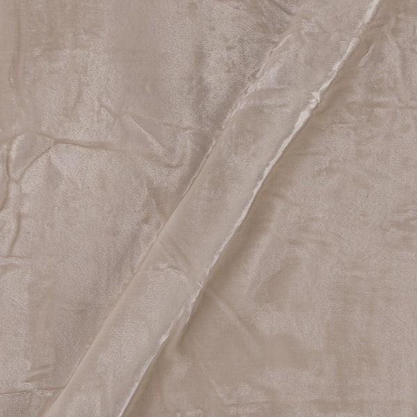 Dyeable Viscose Velvet White Colour 45 Inches Width Fabric freeshipping - SourceItRight