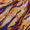 Premium Satin Multi Colour Animal Print 43 Inches Width Fabric freeshipping - SourceItRight