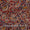 Buy Cotton Brick Colour Paisley Jaal Print Natural Kalamkari Fabric Online 2074APA