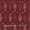 Moss Crepe Maroon Colour Digital Ikat Print 47 inches Width Fabric freeshipping - SourceItRight