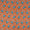 Modal Satin Apricot Colour Floral Print Fabric freeshipping - SourceItRight