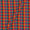 Slub Cotton Multi Colour Rangoli Small Checks 43 Inches Width Fabric freeshipping - SourceItRight