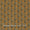 Poly Muslin Mustard Colour Digital Floral Jaal Print 43 Inches Width Fabric freeshipping - SourceItRight