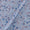 Poly Georgette Blue Blush Colour Floral Jaal Print Fabric Online 2253AR