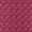 Poly Georgette Magenta Colour Floral Print Fabric 2253BD