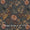 Poly Georgette Cedar Colour 43 Inches Width Floral Jaal Print Fabric freeshipping - SourceItRight
