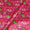 Mashru Gaji Candy Pink Colour 45 Inches Width Digital Patola Print Fabric freeshipping - SourceItRight