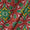 Mashru Gaji Brick Red Colour Digital Patola Print 45 Inches Width Fabric freeshipping - SourceItRight
