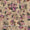 Silver Chiffon Beige Cream Colour Digital Floral Print Poly Fabric Online 2290AG