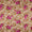 Poly Satin Beige Colour Floral With Geometric Print 43 Inches Width Fabric freeshipping - SourceItRight