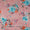 Poly Satin Dusty Pink Colour Floral Butta Print 43 Inches Width Fabric freeshipping - SourceItRight