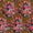 Buy Chinon Chiffon Mustard Brown Colour Tikki & Thread Embroidered Fabric Online 3021B