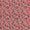 Buy Chinon Chiffon Peach Pink Colour Tikki & Thread Embroidered Fabric Online 3021C