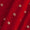 Buy Velvet Poppy Red Colour Tikki Embroidered Fabric 3029B Online