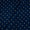 Buy Velvet Teal Blue Colour Tikki Embroidered Fabric Online 3029I 