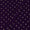 Buy Velvet Deep Purple Colour Tikki Embroidered Fabric Online 3029N