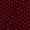 Buy Velvet Dark Maroon Colour Tikki Embroidered Fabric Online 3029W