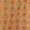 Buy Dupion Silk Feel Minion Yellow Colour Gold Thread Embroidered Fabric Online 3217M