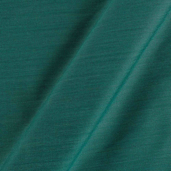 Buy Pure Plain Silk Bottle Green Colour Fabric Online 1002AC