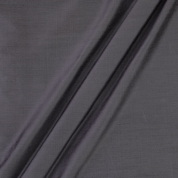 Spun Cotton (Banarasi PS Cotton Silk) Dark Grey Cross Tone [Grey X Black] Fabric - Dry Clean Only Online 4000AT