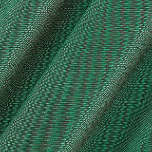 Buy Rama Green Plain Two Tone Satin Silk Fabric Online