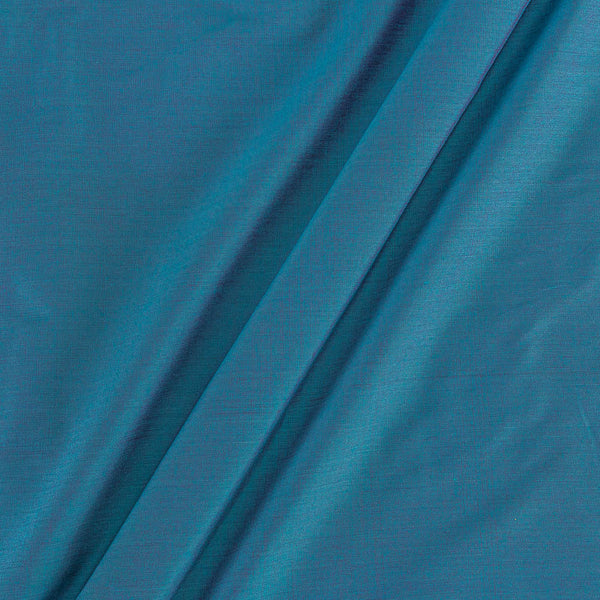 Spun Cotton (Banarasi PS Cotton Silk) Blue Two Tone 43 Inches Width Fabric - Dry Clean Only freeshipping - SourceItRight