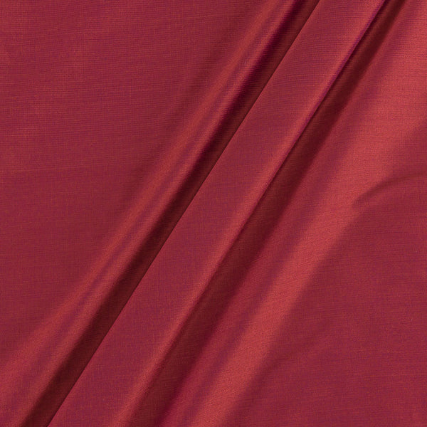 Spun Cotton (Banarasi PS Cotton Silk) Crimson Pink Two Tone 43 Inches Width Fabric - Dry Clean Only freeshipping - SourceItRight