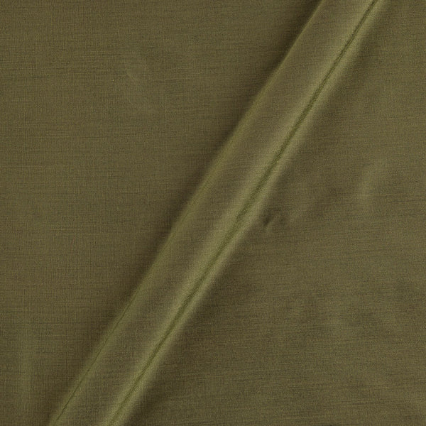 Buy Spun Cotton (Banarasi PS Cotton Silk) Army Green Colour Fabric - Dry Clean Only 4000DJ Online