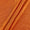Bright Orange Colour Spun Cotton (Banarasi PS Cotton Silk) Fabric- Dry Clean Only