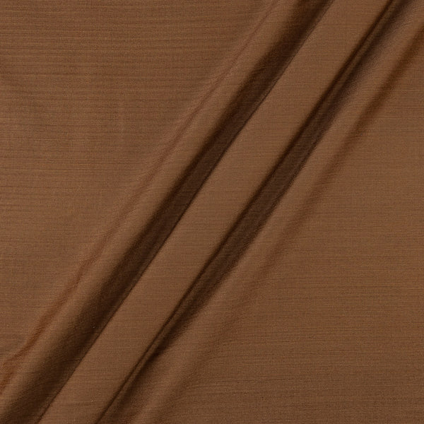 Spun Cotton (Banarasi PS Cotton Silk) Rust Brown Colour Fabric - Dry Clean Only Online 4000DY